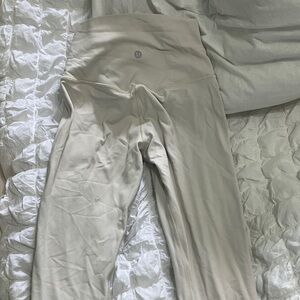lululemon athletica Cream Leggings